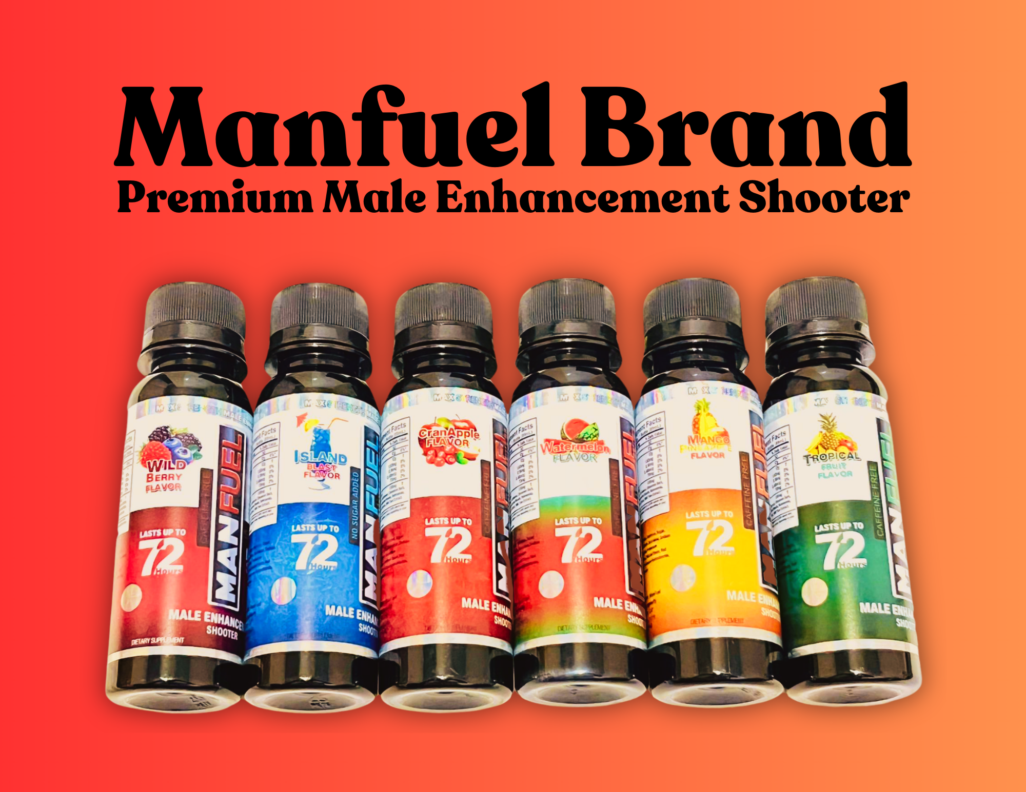 Exploring Manfuel: Exotic Flavors for Male Sexual Wellness, Liquid Shooter, 3 fl oz