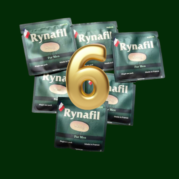 Rynafil Organic Men's Vitality Supplement 6pk/12pck